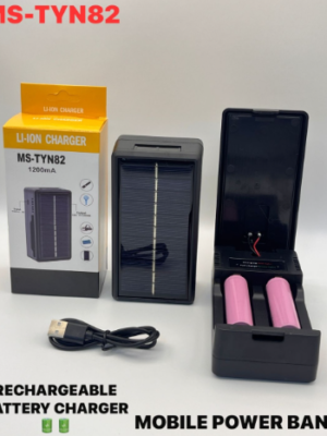 SOLAR LITHIUM BATTERY CHARGER AND POWER BANK